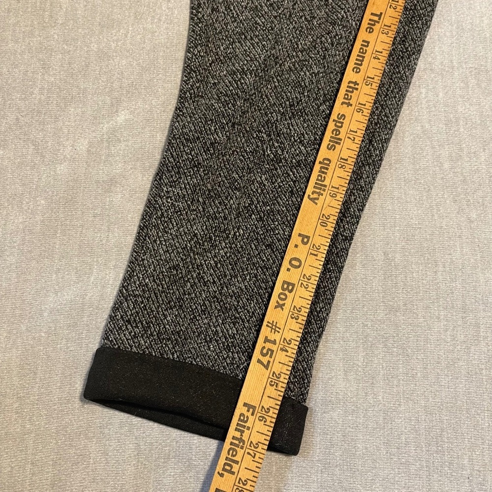 NEW J Jill Fit Black Gray Tweed Cuffed Ankle‎ Pants Stretchy Women's Size Small - Picture 11 of 12
